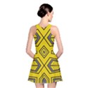 Abstract pattern geometric backgrounds Reversible Skater Dress View2