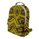 Abstract pattern geometric backgrounds Flap Pocket Backpack (Large) View1