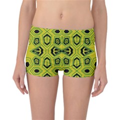 Abstract Pattern Geometric Backgrounds  Reversible Boyleg Bikini Bottoms by Eskimos