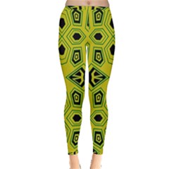 Abstract Pattern Geometric Backgrounds  Inside Out Leggings