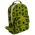 Abstract pattern geometric backgrounds  Flap Pocket Backpack (Large) View2