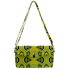 Abstract Pattern Geometric Backgrounds  Removable Strap Clutch Bag by Eskimos