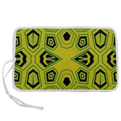 Abstract Pattern Geometric Backgrounds  Pen Storage Case (m) by Eskimos