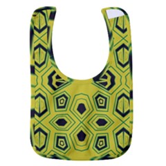 Abstract Pattern Geometric Backgrounds  Baby Bib by Eskimos