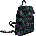 Folk flowers print Floral pattern Ethnic art Buckle Everyday Backpack View2