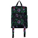 Folk flowers print Floral pattern Ethnic art Buckle Everyday Backpack View3