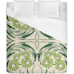 Folk Flowers Print Floral Pattern Ethnic Art Duvet Cover (california King Size) by Eskimos