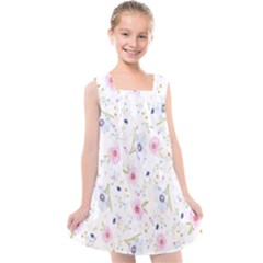 Background-a 007 Kids  Cross Back Dress