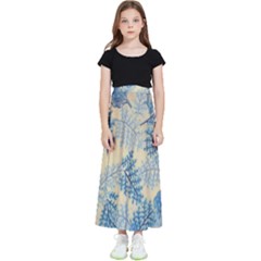 Fabric-b 001 Kids  Flared Maxi Skirt by nate14shop