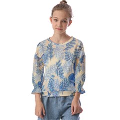 Fabric-b 001 Kids  Cuff Sleeve Top