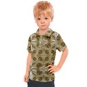 Folk flowers print Floral pattern Ethnic art Kids  Polo Tee View1