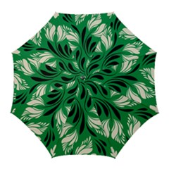 Folk Flowers Print Floral Pattern Ethnic Art Golf Umbrellas by Eskimos