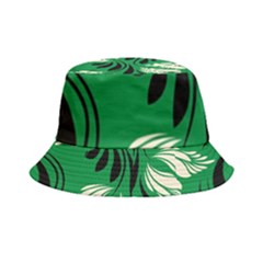 Folk Flowers Print Floral Pattern Ethnic Art Inside Out Bucket Hat by Eskimos