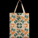 Folk flowers print Floral pattern Ethnic art Zipper Classic Tote Bag View2