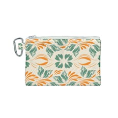 Folk Flowers Print Floral Pattern Ethnic Art Canvas Cosmetic Bag (small) by Eskimos