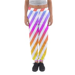 Abstract-lines-mockup-oblique Women s Jogger Sweatpants