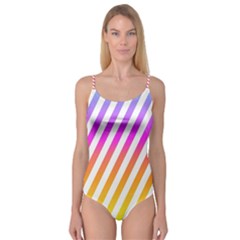 Abstract-lines-mockup-oblique Camisole Leotard 