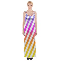 Abstract-lines-mockup-oblique Thigh Split Maxi Dress