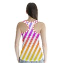 Abstract-lines-mockup-oblique Racer Back Sports Top View2