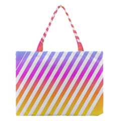 Abstract-lines-mockup-oblique Medium Tote Bag