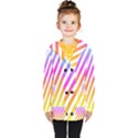 Abstract-lines-mockup-oblique Kids  Double Breasted Button Coat View1