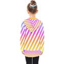 Abstract-lines-mockup-oblique Kids  Double Breasted Button Coat View2