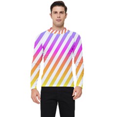 Abstract-lines-mockup-oblique Men s Long Sleeve Rash Guard