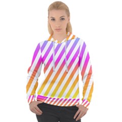 Abstract-lines-mockup-oblique Women s Overhead Hoodie