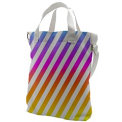 Abstract-lines-mockup-oblique Canvas Messenger Bag