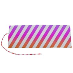 Abstract-lines-mockup-oblique Roll Up Canvas Pencil Holder (s) by Jancukart