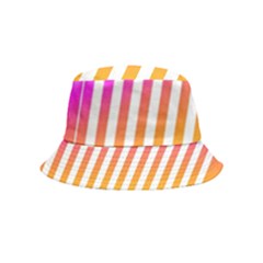 Abstract-lines-mockup-oblique Inside Out Bucket Hat (kids)