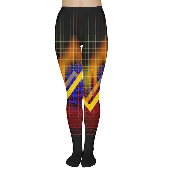 Logo-finance-economy-statistics Tights