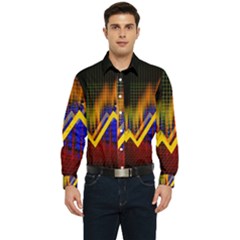 Logo-finance-economy-statistics Men s Long Sleeve  Shirt