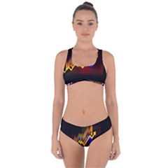 Logo-finance-economy-statistics Criss Cross Bikini Set