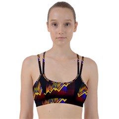 Logo-finance-economy-statistics Line Them Up Sports Bra by Jancukart