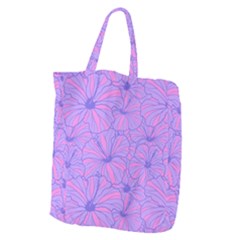 Flower-b 001 Giant Grocery Tote by nate14shop