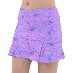 Flower-b 001 Classic Tennis Skirt