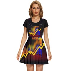 Logo-finance-economy-statistics Apron Dress by Jancukart