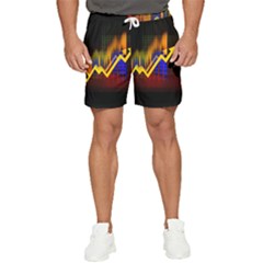 Logo-finance-economy-statistics Men s Runner Shorts