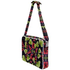 Pattern-berry-red-currant-plant Cross Body Office Bag