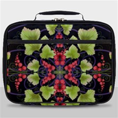 Pattern-berry-red-currant-plant Full Print Lunch Bag