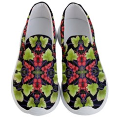 Pattern-berry-red-currant-plant Men s Lightweight Slip Ons