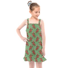 Flowers-b 002 Kids  Overall Dress by nate14shop