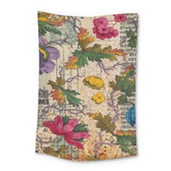 Flowers-b 003 Small Tapestry by nate14shop