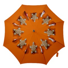 Gingerbread-4718553 Hook Handle Umbrellas (small) by nate14shop