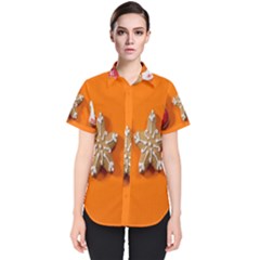 Gingerbread-4718553 Women s Short Sleeve Shirt