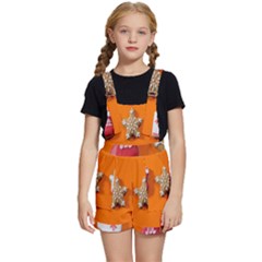 Gingerbread-4718553 Kids  Short Overalls