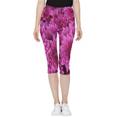 Hd-wallpaper Flower-b 004 Inside Out Lightweight Velour Capri Leggings 