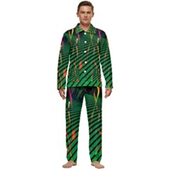 Hd-wallpaper-b 005 Men s Long Sleeve Velvet Pocket Pajamas Set