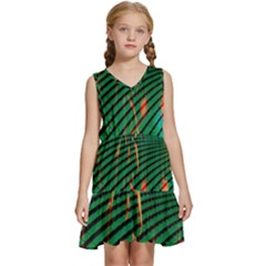 Hd-wallpaper-b 005 Kids  Sleeveless Tiered Mini Dress